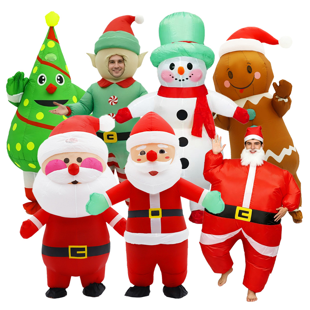 Costumes - أزياء عيد الميلاد المضحكة القابلة للنفخ: