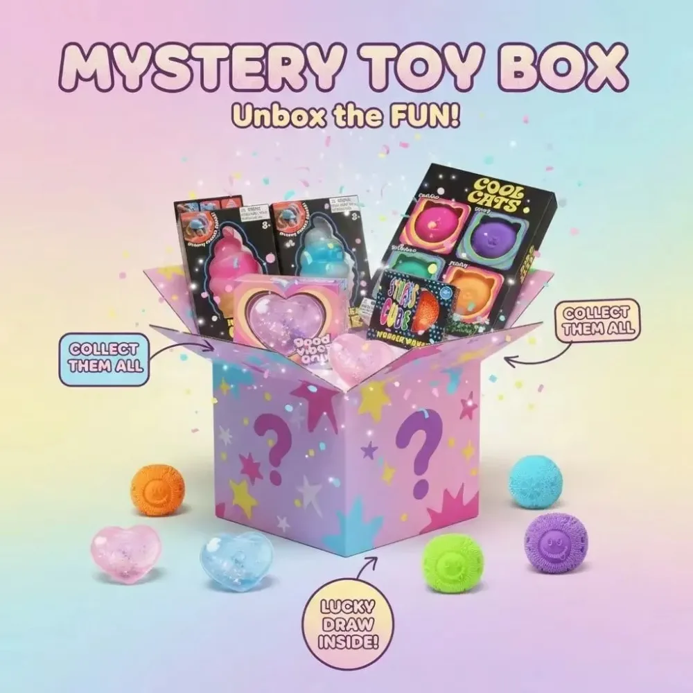 صندوق مفاجآت سكويشي، مجموعة أل - مراجعة Novelty Gifts وسعره