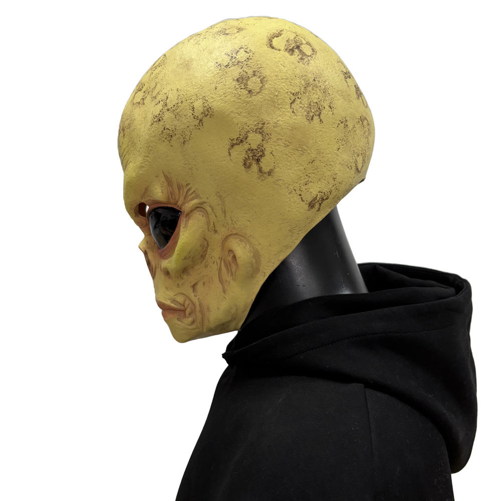 قناع جمجمة كائن فضائي واقعي بع - مراجعة Latex Alien Mask Realistic وسعره