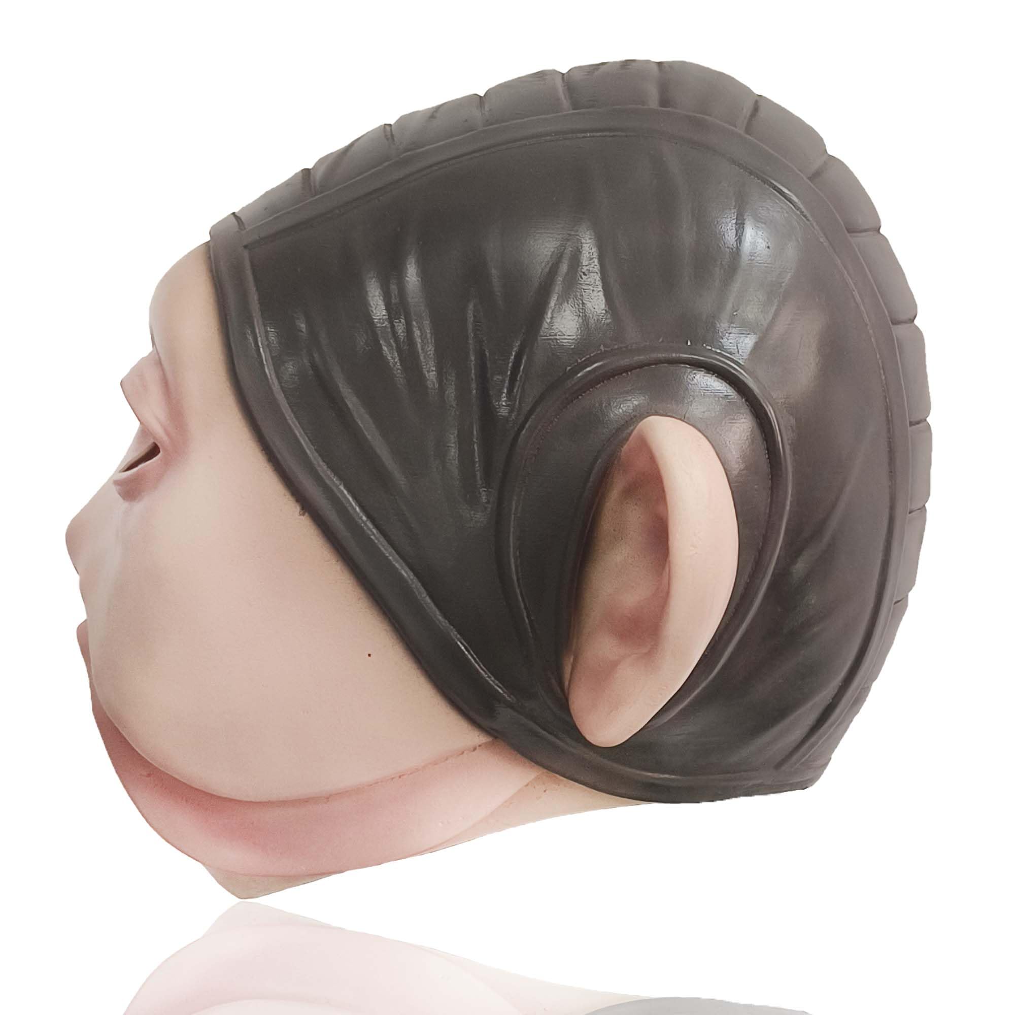 Nien Nunb-قناع لاتكس واقعي ، ر - مراجعة Latex Alien Mask Realistic وسعره