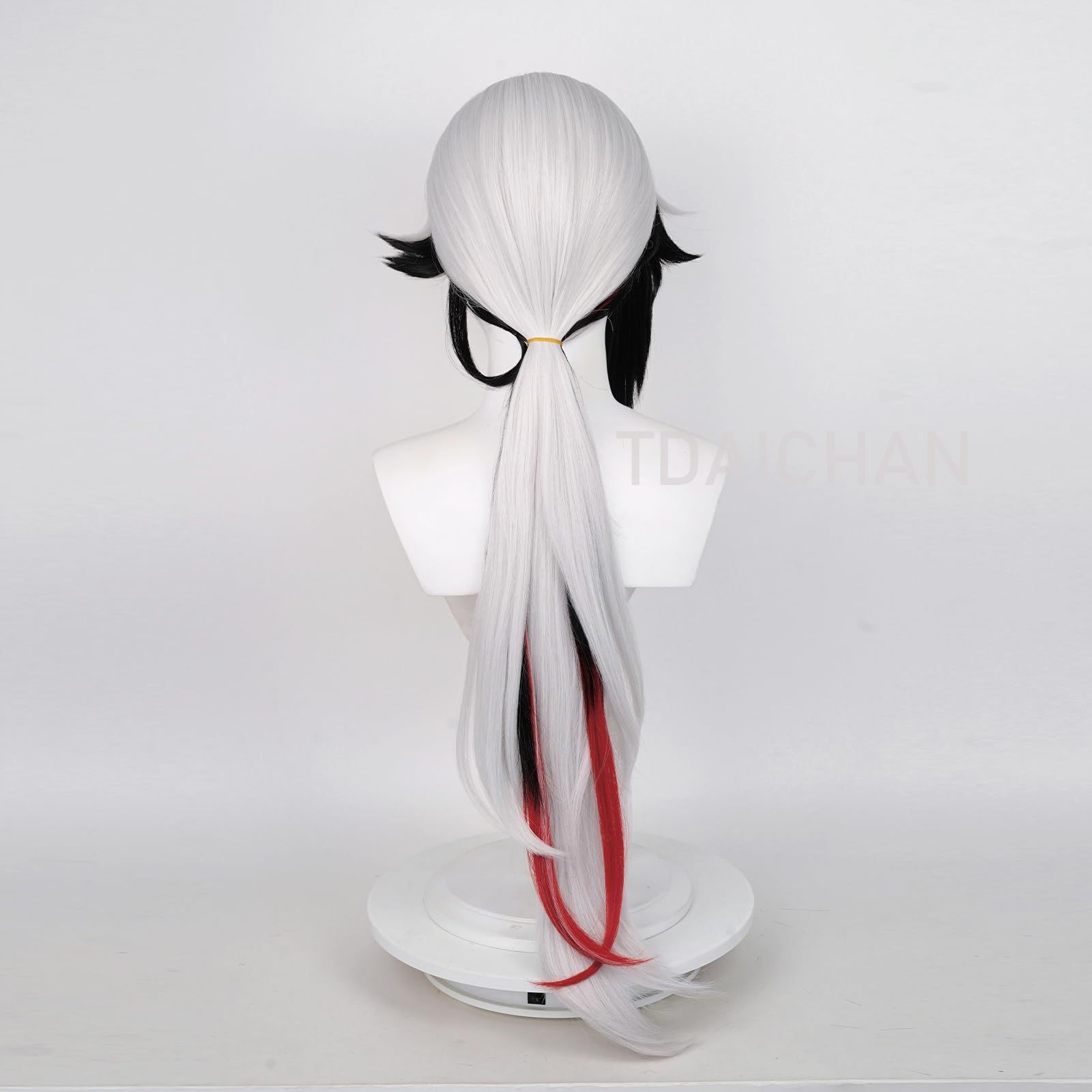 شعر مستعار تنكري طويل من جينشي - مراجعة Anime Cosplay Wig Heat Resistant وسعره