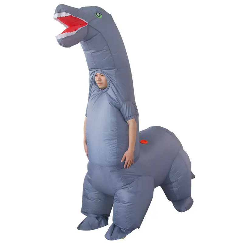 2024 جديد ديناصور قابل للنفخ ز - مراجعة Inflatable Dinosaur Costume Adult وسعره