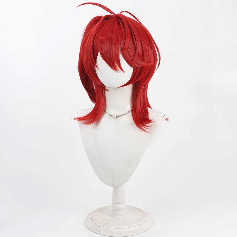 Exusiai العهد الجديد شعر مستعا - مراجعة Anime Cosplay Wig Heat Resistant وسعره
