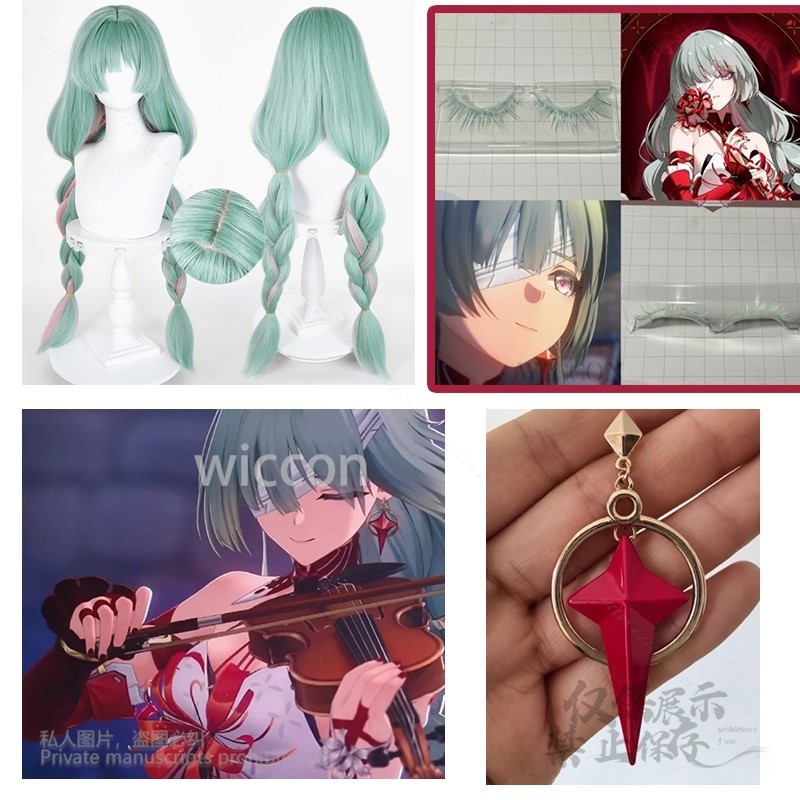 أنيمي Phrolova شعر مستعار تأثي - مراجعة Anime Cosplay Wig Heat Resistant وسعره