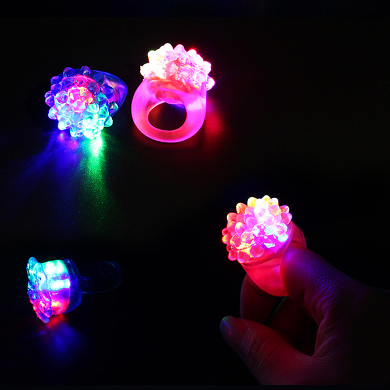 20/30/50 قطعة حلقات متوهجة مصب - مراجعة Glow In The Dark Party Glasses وسعره