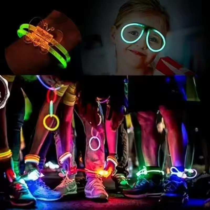 50/100 قطعة العصي الإسفار حفلة - مراجعة Glow In The Dark Party Glasses وسعره