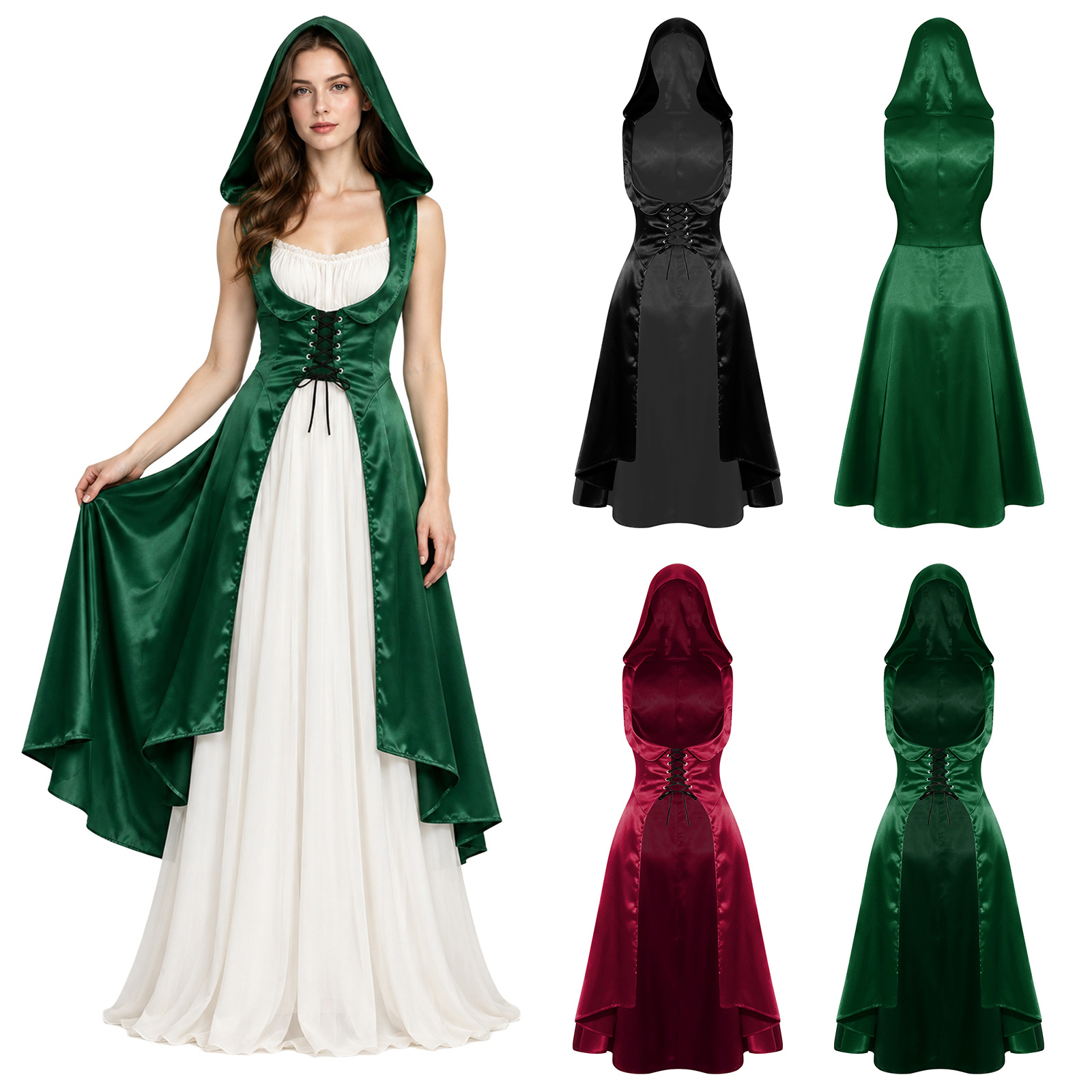 أزياء نسائية مستوحاة من عصر ال - مراجعة Medieval Renaissance Dress Women وسعره