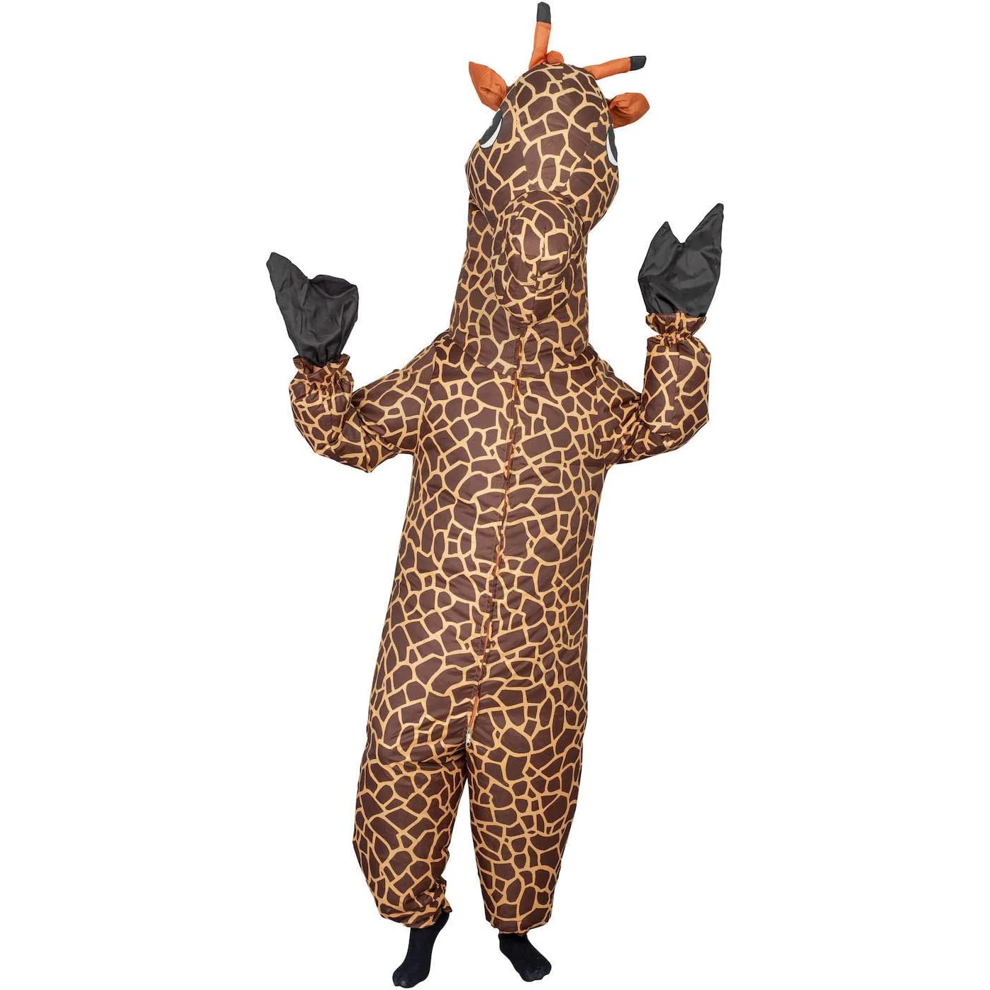 بدلة زرافة قابلة للنفخ للكبار  - مراجعة Inflatable Dinosaur Costume Adult وسعره